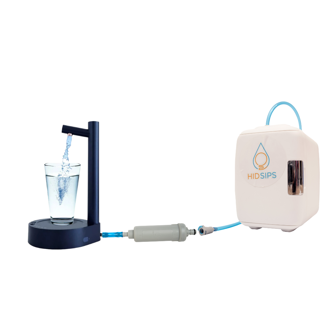 SYPS CLASSIC Desktop Water Dispenser Mini Fridge and Filtration System
