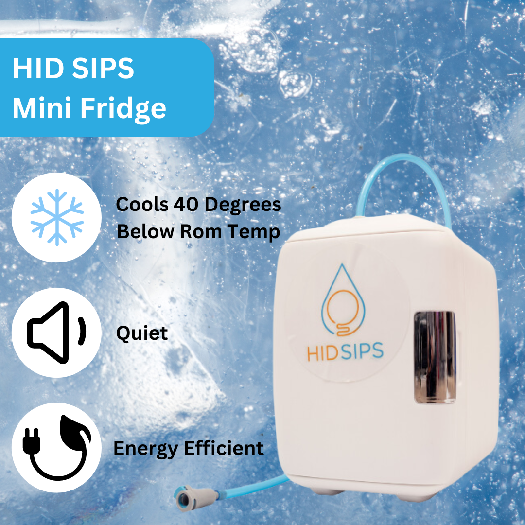 SYPS CLASSIC Desktop Water Dispenser Mini Fridge and Filtration System