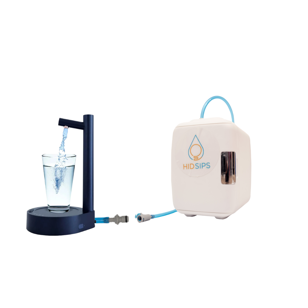SYPS CLASSIC Desktop Water Dispenser Mini Fridge and Filtration System